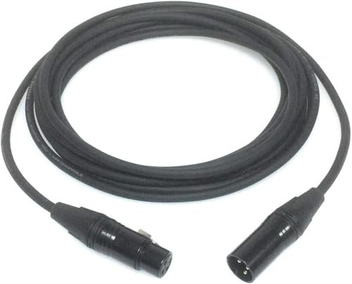 DG Systems - Cavo XLR Cannon per microfoni, casse, DJ - Made in Italy (1.5 mt)