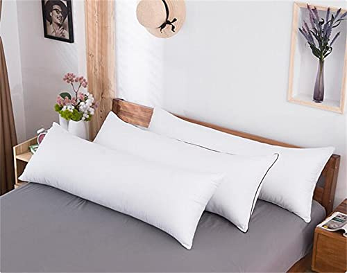 Sticker Superb. Bedding Schwangerschaftskissen - 45 x 150 cm Seitenschläfer-Kissen 1600g Hohlfaser Füllung mit Baumwoll-Mischgewebe - Umarmungskissen Weiches - Bettwäsche Körperkissen (45 x 150 cm)