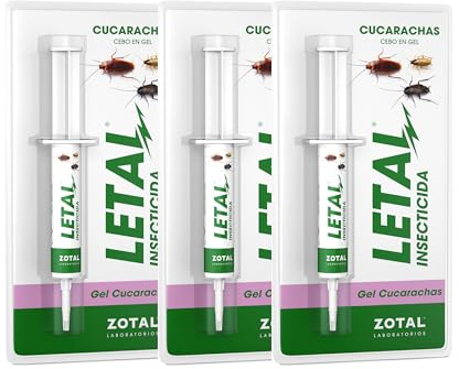 Zotal Letal Gel Insecticida para Cucarachas (Pack 3 Unidades)