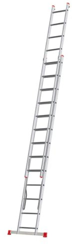 Xtra Echelle Transformable en Aluminium 2 Plans 13 marches