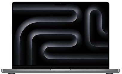 2023 Apple MacBook Pro con Chip Apple M3 (14-pulagadas, 8GB RAM, 512GB SSD Storage) (QWERTY English) Gris Espacial (Reacondicionado)