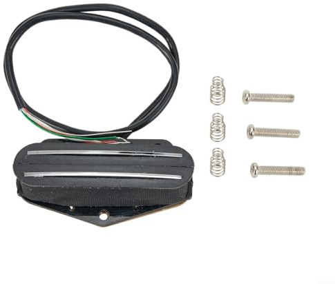 Dual Rail Bridge Pickup für Telecaster E-Gitarren, 15K Widerstand, Entwickelt für optimale Klangübertragung mit Keramikmagnet