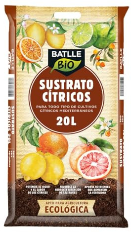 Sustrato Cítricos ecológico Batlle Bio 20 L