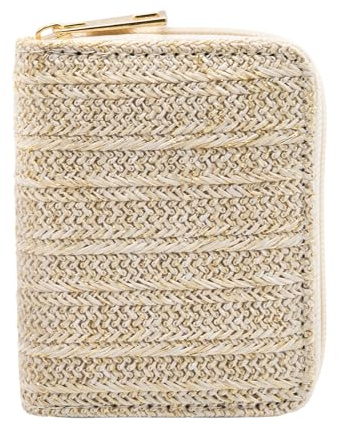 LJCZKA Porte Carte de Crédit Femme, Blocage RFID Portefeuille, Grande capacité 9 Fentes pour Cartes