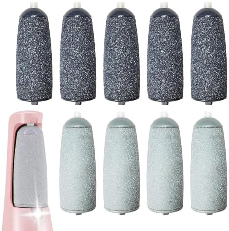 Foot Callus Remover Tool, Set of 10 Foot Files, Callus Cutter Replacement - for Women and Men, Pedicure, Beauty, Holiday, Home and Travel