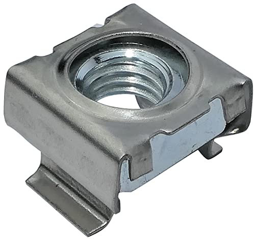 AERZETIX: 10x Tuercas de jaula M8 L16mm para chapa metalica 1.8-3.2mm C19140