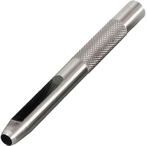 Weddecor Locheisen-Set für Lederwaren, Metallbleche, Schnittwerkzeug, stahl, 7 mm