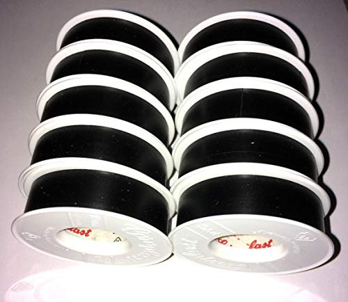 10 Rollen Coroplast Isolierband VDE Elektriker Klebeband 15mm x 10m schwarz + 1 Rolle orange