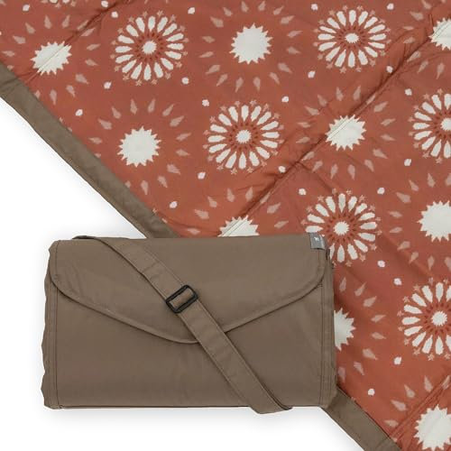 Little Unicorn - Premium waschbare Picknickdecke - Wasserabweisende Spieldecke mit isolierter, wasserdichter Unterseite, Stranddecke - 152 x 152 cm - Verschiedene Groessen (Sun Baked)