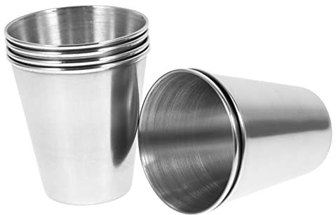 TOYANDONA 6stücke Teiliges Edelstahl Trinkbecher Bruchsichere Tragbare Becher Für Erwachsene Für Partys Picknicks Und Täglichen Gebrauch Stylisches Design -