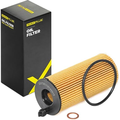 RIDEX PLUS Ölfilter Motorölfilter Filtereinsatz 7O0379P Kompatibel mit BMW 5 Touring F11 1 Schrägheck F20 3 Touring F31 5 Limousine F10 3 Touring G21