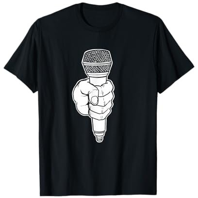 Microphone à main Hip Hop T-Shirt