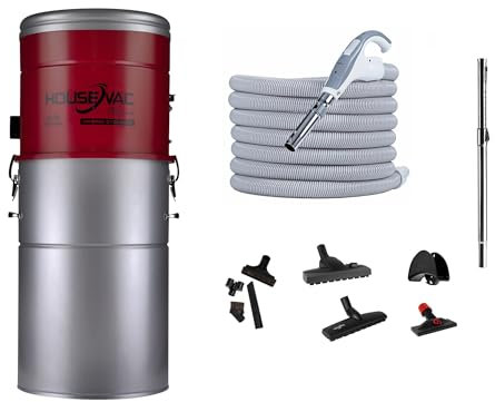 HouseVac UltimateClean HV755ST Zentralstaubsauger + Premium Kit - Saugen Sie mit Leistung und Präzision!