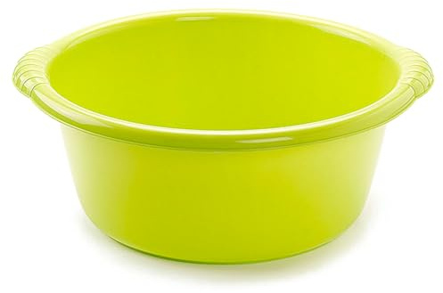 Tradineur - Cubo, Barreño, Tina Multiusos - Fabricado en plástico - Producto y Utensilio de Limpieza - Forma Redonda - Capacidad de 10 litros - Ø 40 cm - Color Surtido