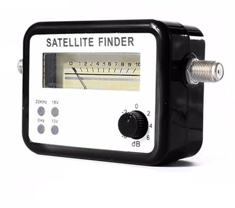 Cercatore satellitare digitale Parabola satellitare LCD digitale portatile con ricevitore di segnale TV, misuratore di potenza per la regolazione dell'antenna TV satellitare