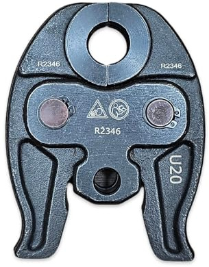 Wärmer System Mordaza de perfil en U para herramienta de prensado eléctrico compatible con herramienta de crimpado eléctrica para tubería MLCP (U20)