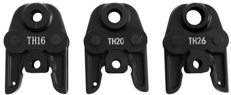 Pince à sertir TH16 TH20 TH26 - Mâchoires de sertissage avec profil TH - Outils de sertissage pour systèmes de tubes multicouches