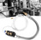 metodo de pulverización de lubricación de refrigerante de Elgnaura Mist, metodo de enfriamiento CNC para corte de metal con tubería flexible y válvula de retención para taladro de