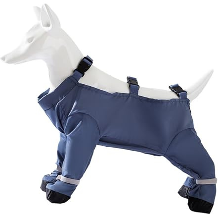 Hunde-Leggings, Schuhe, Strapsstiefel, verstellbar, Haustier-Regenbekleidung, Spaziergänge und Ausflüge, verstellbarer Hundebody