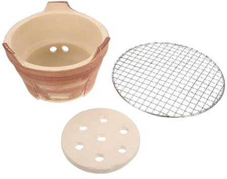 Milisten Mini Barbecue Carbonella e Compatto e Resistente per Esterno e Set Completo per Grigliate Outdoor Colore Casuale