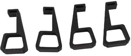 EIMSOAH Pieds de Refroidissement pour Console de Jeu Support Stable et Durable pour Console Refroidissement Efficace pour Support de, Accessoires de Antidérapants [pour Ancien modèle] ABSTaille :