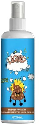 Petus Skämtspray, 100 ml Säker Fickor Rolig Skämt Lukt, Flytande Stank för Skämt - För Vuxna, Barn, April Fiskdag, Familjesammankomster, Skola, C