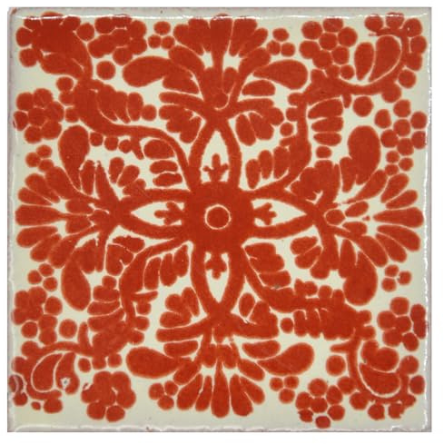 Tumia LAC Azulejos Mexicanos Artesanales de Talavera de 5cm