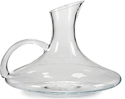 Vivalto S3601893 Carafe à vin, 19,5 x 24 x 19,5 cm, 1,5 litres, transparent