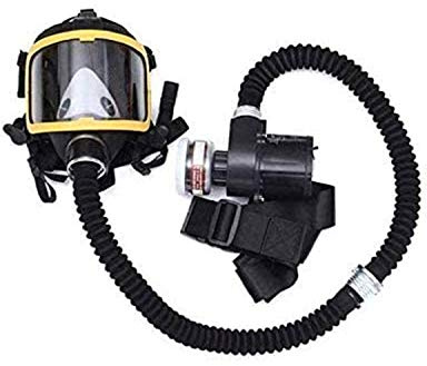ZYC Maschera Antigas Chimica respiratoria pienamente recintata/Protezione antincendio Spray Vernice pesticidi Saldatura elettrica a Saldatura a Carbonio
