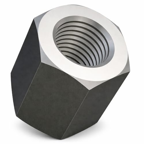 M5 Tuercas de Acoplamiento Hexagonales (15mm 8mm) Tuerca de Varilla Larga Rosca Hembra Acero Aleado Cincado para Equipos de Comunicación DIN 6334 (Paquete de 25) Altura 15mm