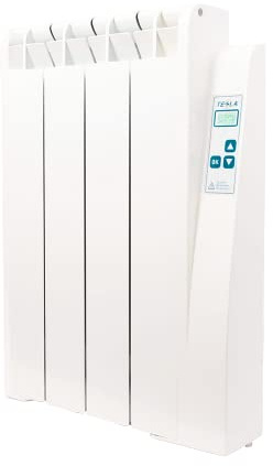 Farho Radiateur électrique TESSLA 500 W (4) · Émetteur thermique avec thermostat numérique programmable 24/7 · Radiateurs électriques basse consommation