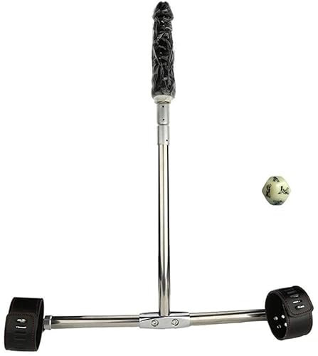 ROLOL Spreizstange Set, Fußfessel Restraints, Mit Dildo, Einstellbare Abnehmbare, Geeignet Für Männer, Frauen Und Paare -Handschellen