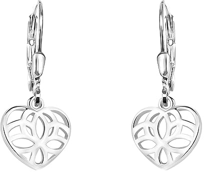 SOFIA MILANI - Damen Ohrringe 925 Silber - Herz Ohrhänger - E2274