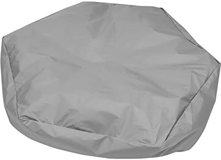 Toyvian 1 STK Bunkerabdeckung Aufblasbarer Pool Sechseckige Sandkastenabdeckung Sandkasten Mit Deckel Oxford Tuch Sandbox- Abdeckung Sechseck Kind 190t Oxford-Stoff Badewanne