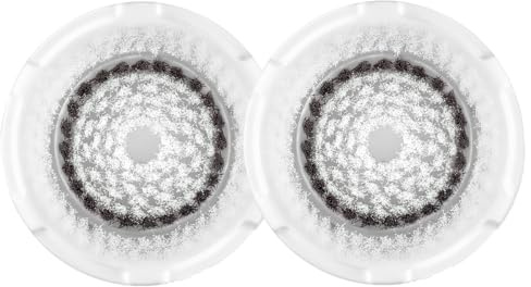 Evetree Sensitive Gesichtsreinigungsbürstenkopf, kompatibel mit Clarisonic Mia 1 & 2, Fit Alpha Fit, 2 Stück