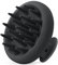 HEETA Appareil de Massage du Cuir Chevelu Pour la Croissance des Cheveux, Brosse à Cheveux Avec Poils Doux, Design en Silicone Intégré, Brosse de Shampooing Pour Cheveux Secs et Mouillés, Noir