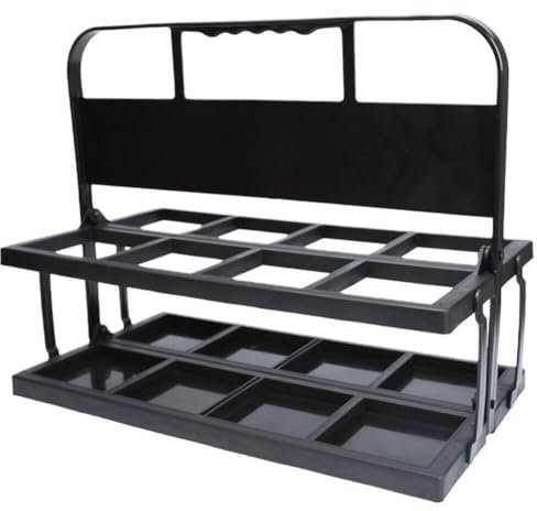 Stakee Tragbarer Sport-wasserflaschenträger, Faltbarer Kunststoff-flaschenträger, Fasst 8 Sport-wasserflaschen Für Sportmannschaften, Leicht