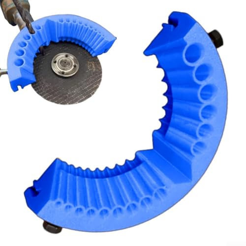 Honseadek Drill Bit Sharpener, Angle Grinder Drill Bit Sharpener, Drill Bit Sharpening Guide Tool, Drill Bit Grinding Attachment for All Bits (without gloves)