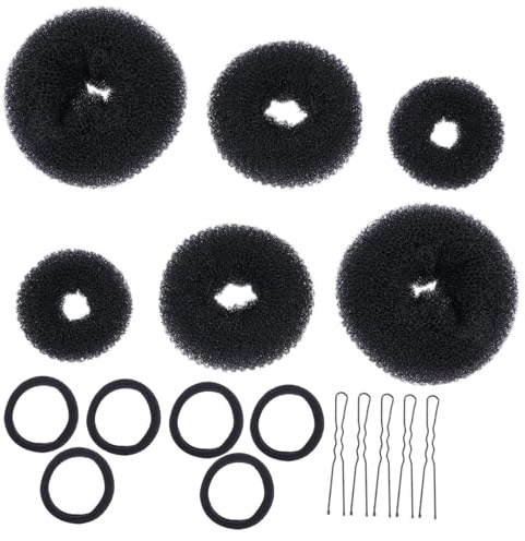 CALLARON 3sets Hair Bun Maker Styling Tool DIY Hair Tools U-shaped Hairpins for Women and Modelling