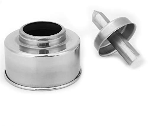 Alcohol Lamp Burner 200ml Stainless Steel Alcohol Lamp Burner Thickened Explosionproof Craft Laboratory Chemistry Alcoholburner Dentalladlamp