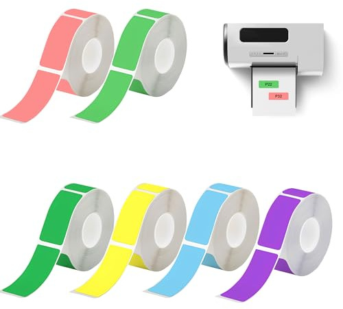 6 Rollen Thermo Etikettenband 960 Stück