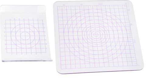 jojofuny 2stücke U förmige Acrylplatten zum Modellieren und Formen Antihaft oberfläche für Schmuckherstellung und Klassenzimmer