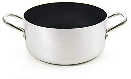 BALLARINI Zwilling BLL673B28 Stielkasserolle, mittelgroß, 2 Griffe, 6718, Antihaftbeschichtung, Induktion, 28 cm, Aluminium