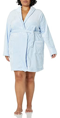 Amazon Essentials Donna Vestaglia in Pile Ai Media Lunghezza (Taglie Forti Disponibili)