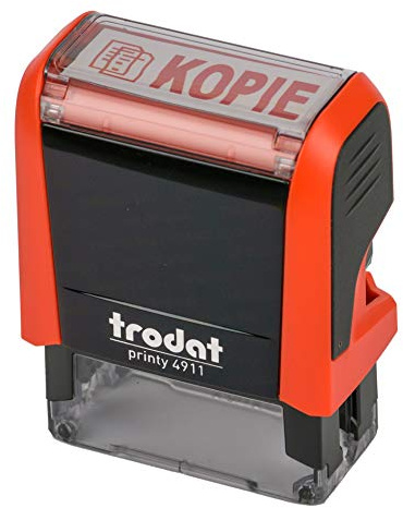 Trodat Printy 4911 feuerrot KOPIE ROT