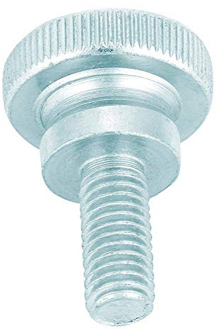 10 stücke M8 Rändelschraube Verzinkter Kohlenstoffstahl Flache Rändelkopfschrauben(M8*18（10pcs）)