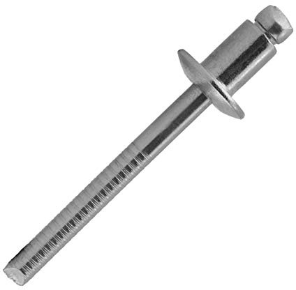 Flachkopf Blindnieten 4,8x30 mm aus Edelstahl A2 (10 Stück) | DIN 7337 - Popnieten - Dornieten - Nieten von MESAROS®