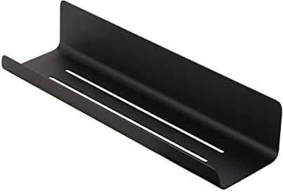 blomus Duschablage MODO | Edelstahl Duschregal | Farbe Schwarz | Wandablage | 34L x 9B x 6,5H cm