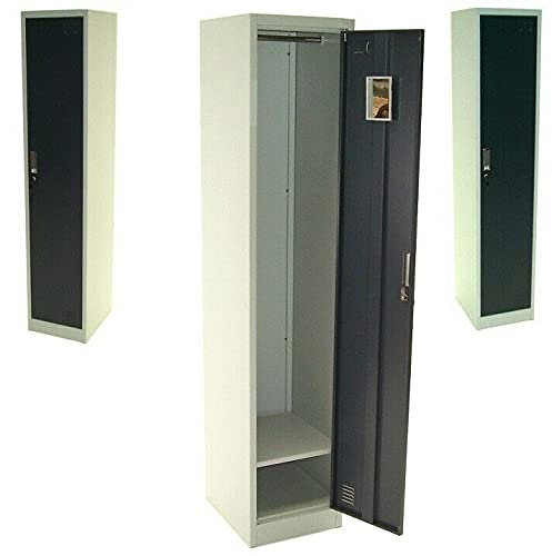 D+L Spind Einzelspind 180x38x45 cm Garderobenschrank Umkleideschrank Schrank 57020 AWZ