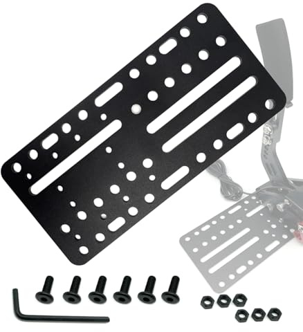 Nosxxus Placa de soporte universal para escritorio/silla para freno de mano USB, adecuado para juegos de carreras G25/27/29 T500 Windows 14 bits Pc USB Game Tarjeta SIM de freno de mano, compatible